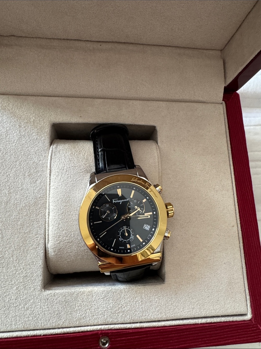 Salvatore Ferragamo watch 42 mm
